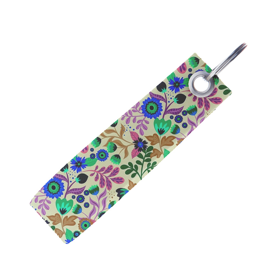 Full Colour rPET Vilten Sleutelhanger
